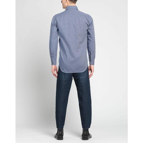 セールや限定 BROOKSFIELD ブルックスフィールド シャツ トップス メンズ Shirts Navy blue