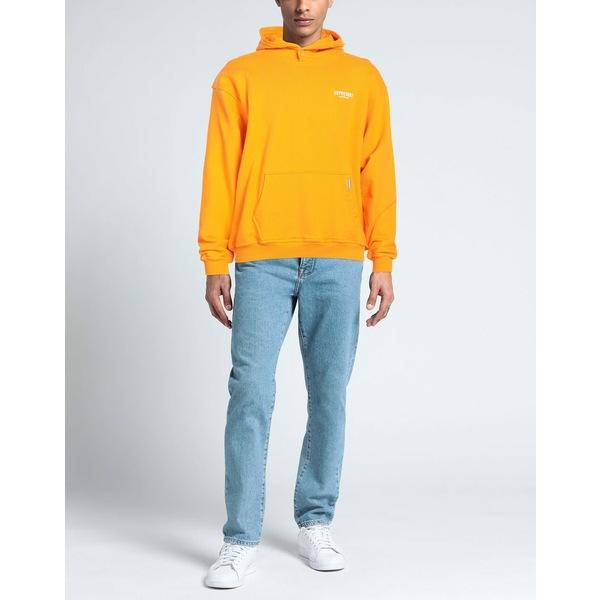 WEB正規販売店 REPRESENT リプレゼント パーカー・スウェットシャツ アウター メンズ Sweatshirts Orange