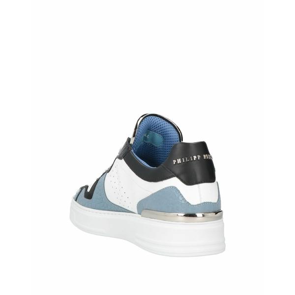 PHILIPP PLEIN フィリッププレイン スニーカー シューズ メンズ Sneakers Slate blue｜asty-shop2｜03