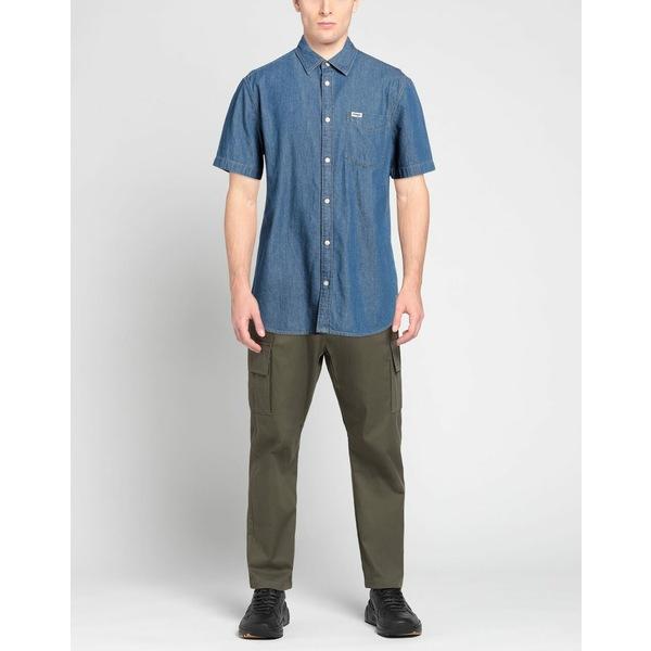 割引クーポン対象品 WRANGLER ラングラー シャツ トップス メンズ Denim shirts Blue