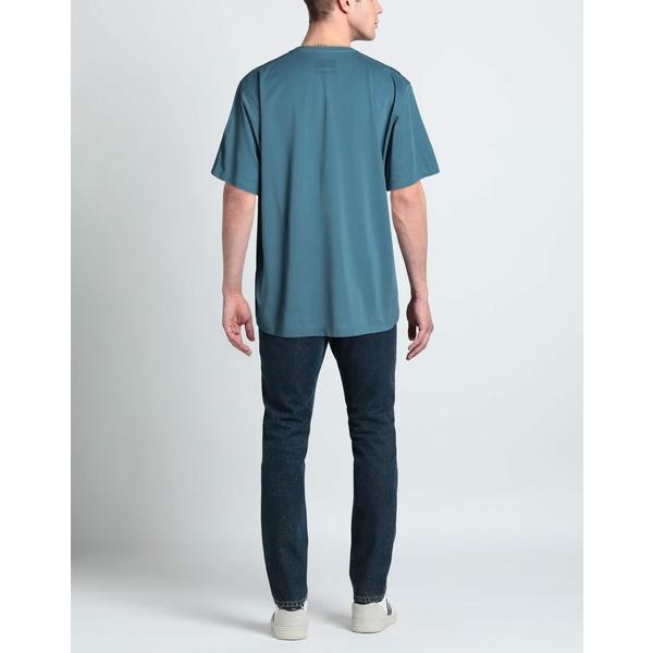 Y-3 ワイスリー Tシャツ トップス メンズ T-shirts Slate blue｜asty-shop2｜03