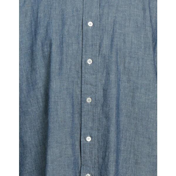 輝く高品質な DONDUP ドンダップ シャツ トップス メンズ Denim shirts Blue