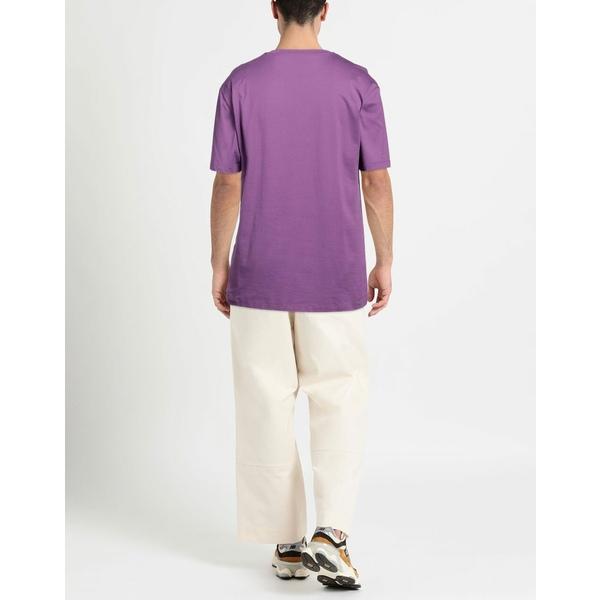 ROBERTO COLLINA ロベルトコリーナ Tシャツ トップス メンズ T-shirts Purple｜asty-shop2｜03