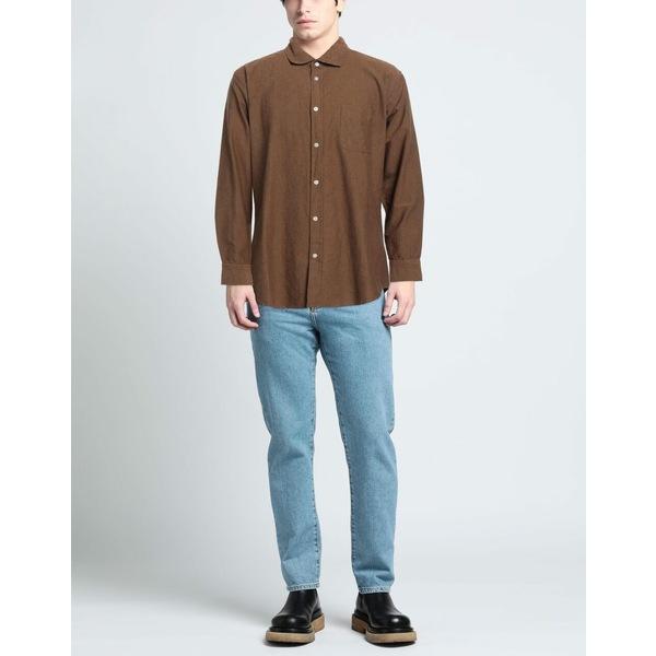 SCOUT スカウト シャツ トップス メンズ Shirts Brown｜asty-shop2｜02