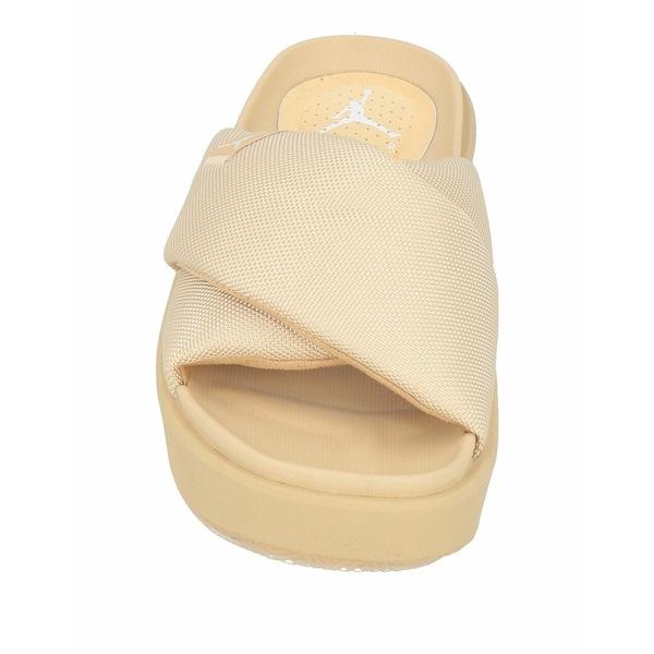 JORDAN ジョーダン サンダル シューズ レディース Sandals Beige｜asty-shop2｜04