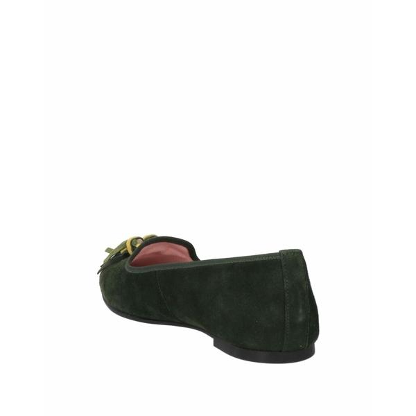 ブランド品買取 PRETTY BALLERINAS プリティ・バレリーナ スリッポン・ローファー シューズ レディース Loafers Dark green