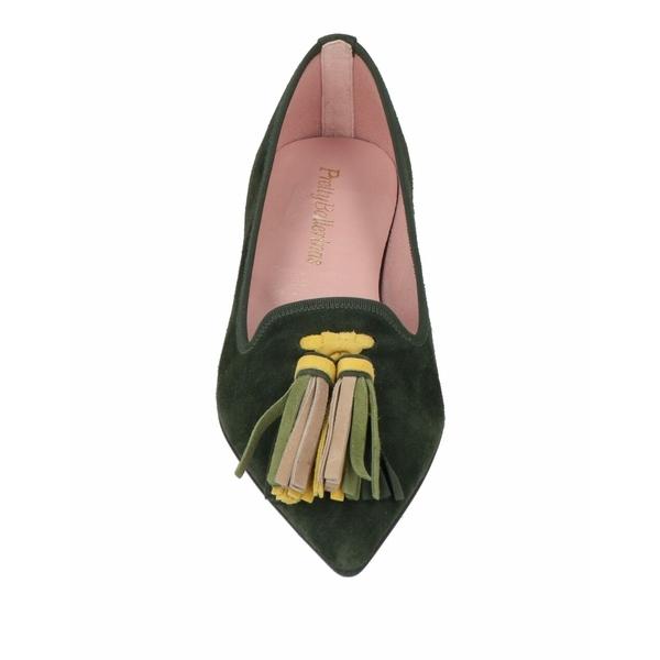 ブランド品買取 PRETTY BALLERINAS プリティ・バレリーナ スリッポン・ローファー シューズ レディース Loafers Dark green