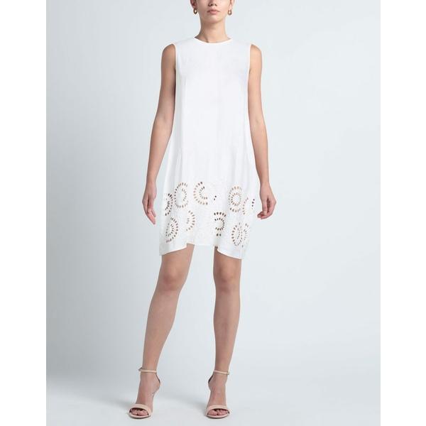 純正特注品 FEDELI フェデーリ ワンピース トップス レディース Short dresses Off white