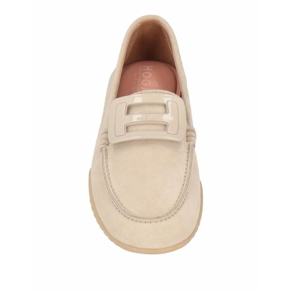 買取評価 HOGAN ホーガン スリッポン・ローファー シューズ レディース Loafers Beige