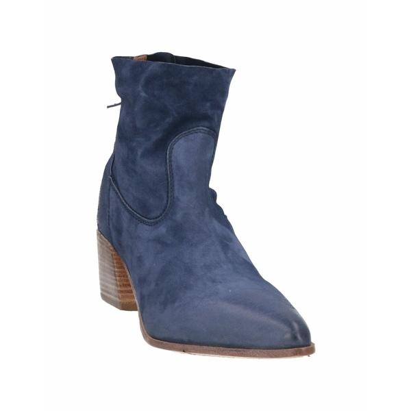 MOMA モマ ブーツ シューズ レディース Ankle boots Navy blue｜asty-shop2｜02