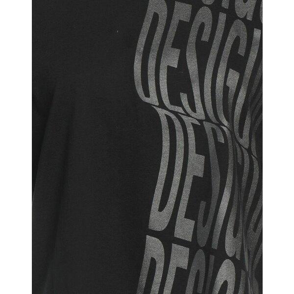 DESIGUAL デジグアル Tシャツ トップス レディース T-shirts Black｜asty-shop2｜04
