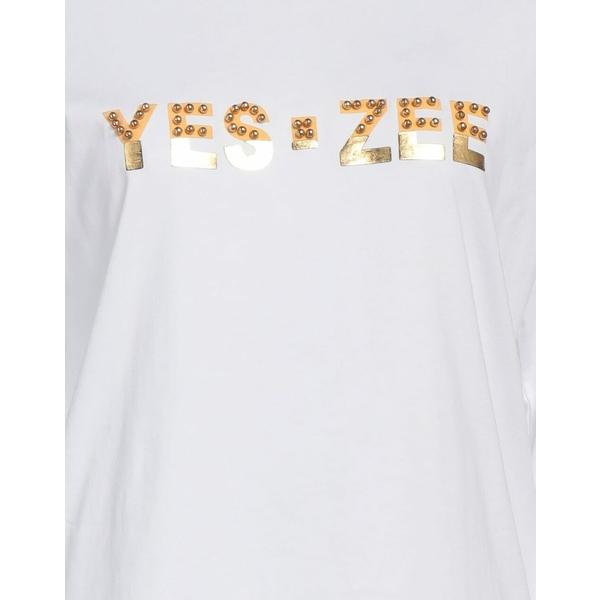 YES ZEE by ESSENZA イエスズィーバイエッセンツァ Tシャツ トップス レディース T-shirts White｜asty-shop2｜04