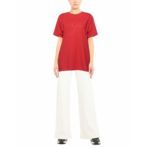 ALESSANDRO DELL'ACQUA アレッサンドロ デラクア Tシャツ トップス レディース T-shirts Red｜asty-shop2｜02