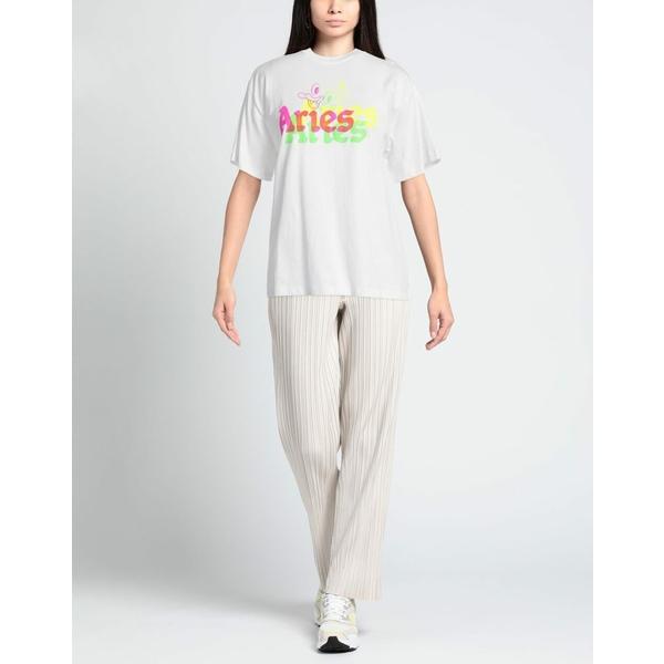 ARIES アリーズ Tシャツ トップス レディース T-shirts White｜asty-shop2｜02