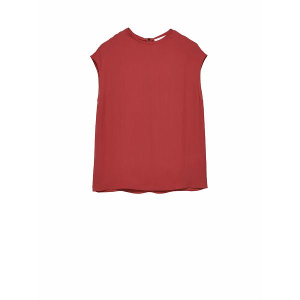 女性が喜ぶ♪ T-shirt Sleeveless レディース トップス Tシャツ フィリッピ ファビアナ With ROSSO Zip 半袖