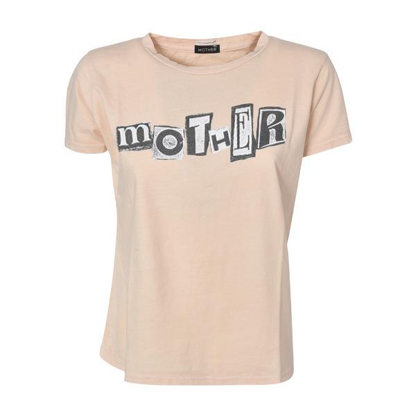 かわいい レディース トップス Tシャツ マザー Logo Powder T Shirt Printed 半袖 サイズ M Panero Shop