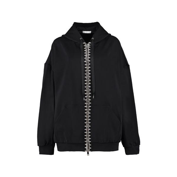 直売半額 エリア ジャケット ブルゾン アウター レディース Oversize Hoodie Black 最新の激安 品 Ssl Daikyogo Or Jp