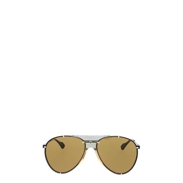 今すぐ購入して無料でゲット グッチ アイウェア サングラス アイウェア アクセサリー レディース Gg0740s Silver Sunglasses Silver 安い公式 Ssl Daikyogo Or Jp