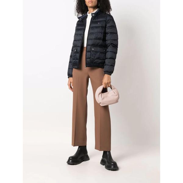 楽天ランキング1位 Embroidered レディース アウター ジャケット ブルゾン ヒルフィガー トミー Logo Blue Deep Jacket Puffer テーラード ブレザー サイズ Xs Oroagri Eu