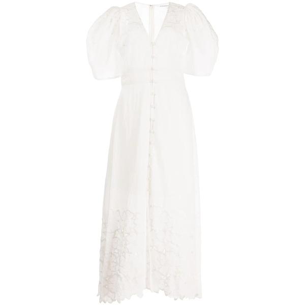 ヴェロニカ ベアード レディースファッション ワンピース トップス レディース Hope Puff Sleeve Dress Puff Sleeve White White F0