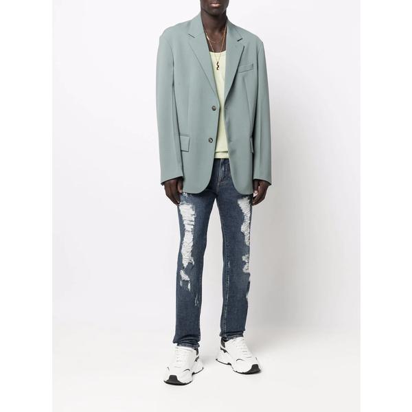 ラッピング無料 ドルチェ ガッバーナ メンズ ボトムス ダメージ ジーンズ S9001 Blue 通販超安い Www Fundtaxguru Com