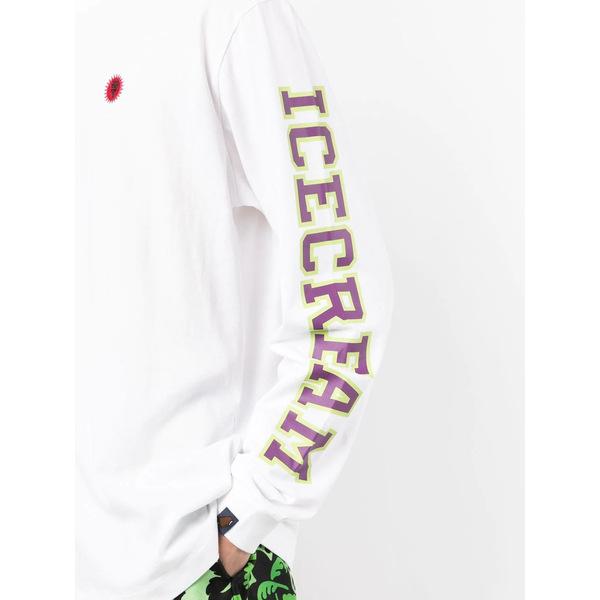 中古 ビリオネアボーイズクラブ メンズ White ロングtシャツ ロゴ トップス 半袖 サイズ M