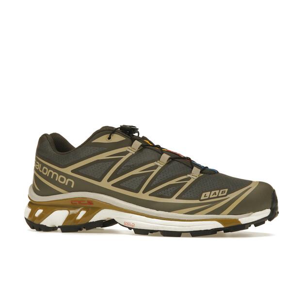 Salomon サロモン メンズ - スニーカー Salomon XT-6 Beluga Dull Gold 【US_12.5(30.5cm) 】の画像
