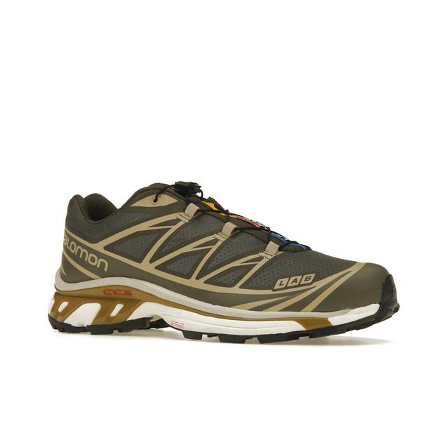 Salomon サロモン メンズ - スニーカー Salomon XT-6 Beluga Dull Gold 【US_12.5(30.5cm) 】の画像