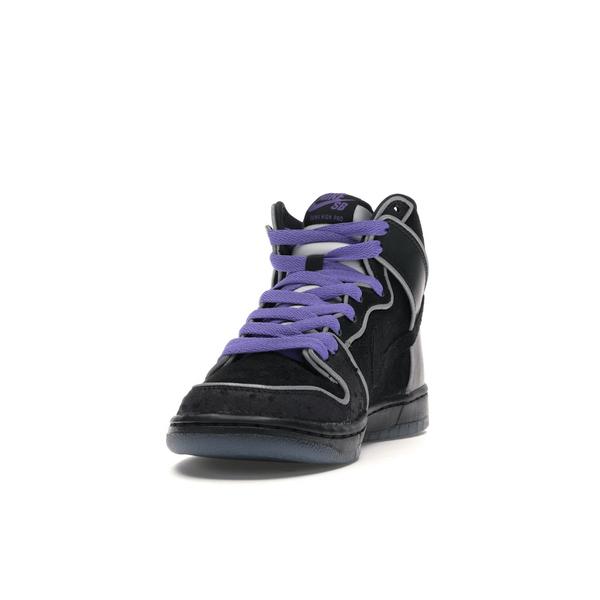 Nike ナイキ メンズ エスビー スニーカー Nike SB Dunk High Black Purple Box 【US_9(27.0cm) 】の画像