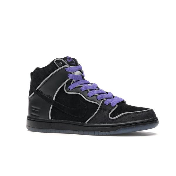 Nike ナイキ メンズ エスビー スニーカー Nike SB Dunk High Black Purple Box 【US_9(27.0cm) 】の画像