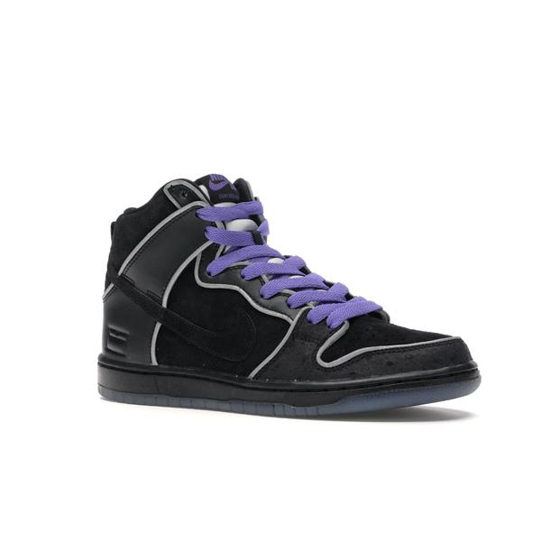 Nike ナイキ メンズ エスビー スニーカー Nike SB Dunk High Black Purple Box 【US_9(27.0cm) 】の画像