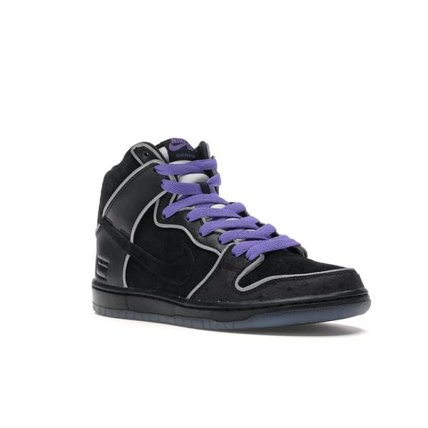 Nike ナイキ メンズ エスビー スニーカー Nike SB Dunk High Black Purple Box 【US_9(27.0cm) 】の画像