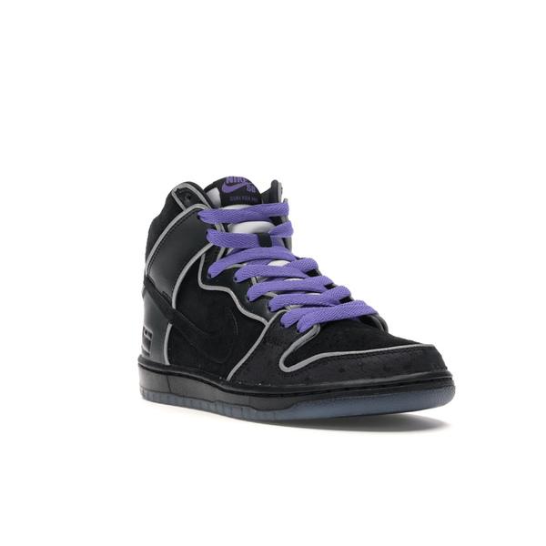 Nike ナイキ メンズ エスビー スニーカー Nike SB Dunk High Black Purple Box 【US_9(27.0cm) 】の画像