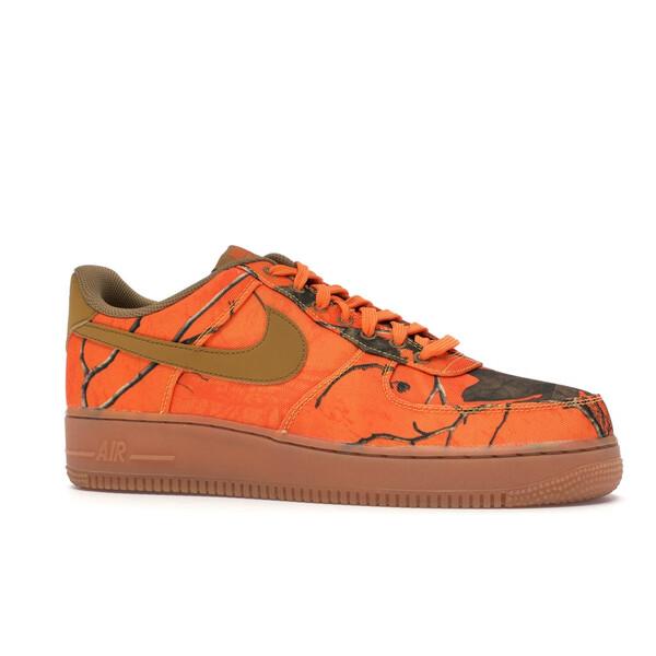 Nike ナイキ メンズ エアフォース スニーカー Nike Air Force 1 Low Realtree Orange 【US_9.5(27.5cm) 】の画像
