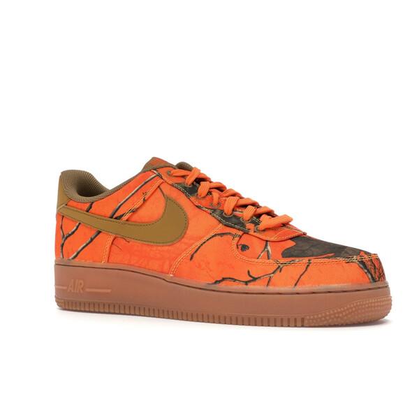 Nike ナイキ メンズ エアフォース スニーカー Nike Air Force 1 Low Realtree Orange 【US_9.5(27.5cm) 】の画像