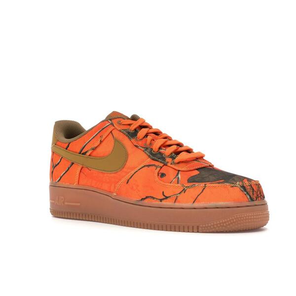 Nike ナイキ メンズ エアフォース スニーカー Nike Air Force 1 Low Realtree Orange 【US_9.5(27.5cm) 】の画像