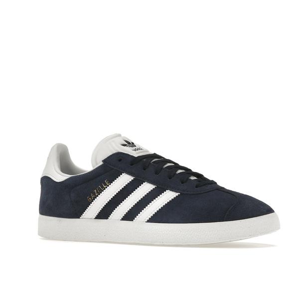 adidas アディダス メンズ - スニーカー adidas Gazelle 【US_4.5(23.5cm) 】 Navy White｜asty-shop2｜02