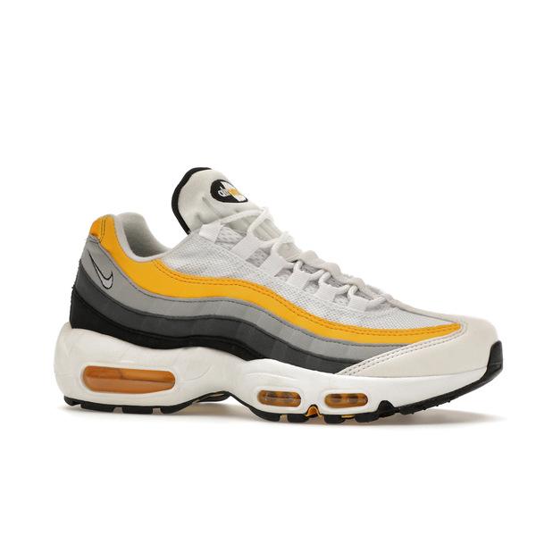 Nike ナイキ メンズ エアマックス スニーカー Nike Air Max 95 White Amarillo Dark Grey 【US_9.5(27.5cm) 】の画像