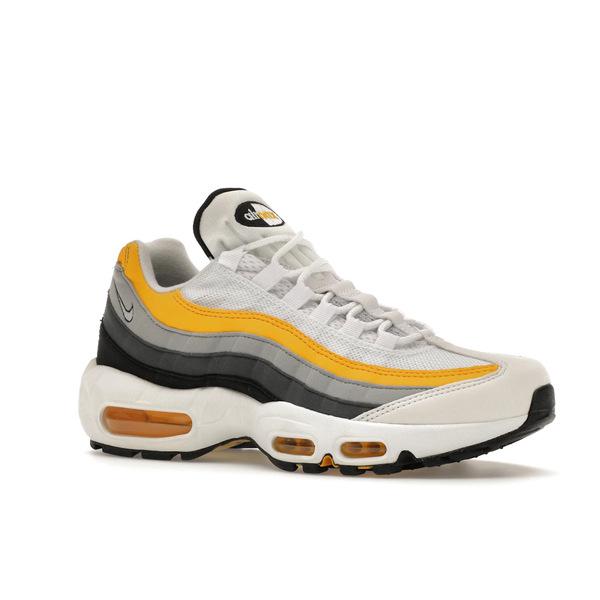 Nike ナイキ メンズ エアマックス スニーカー Nike Air Max 95 White Amarillo Dark Grey 【US_9.5(27.5cm) 】の画像