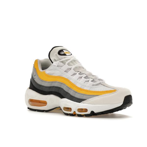 Nike ナイキ メンズ エアマックス スニーカー Nike Air Max 95 White Amarillo Dark Grey 【US_9.5(27.5cm) 】の画像