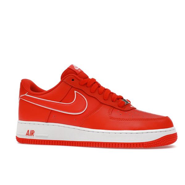 Nike ナイキ メンズ エアフォース スニーカー Nike Air Force 1 Low 07 Picante Red White 【US_6.5(24.5cm) 】の画像