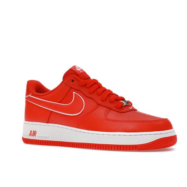 Nike ナイキ メンズ エアフォース スニーカー Nike Air Force 1 Low 07 Picante Red White 【US_6.5(24.5cm) 】の画像