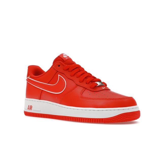 Nike ナイキ メンズ エアフォース スニーカー Nike Air Force 1 Low 07 Picante Red White 【US_6.5(24.5cm) 】の画像