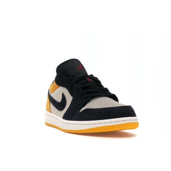 Jordan ジョーダン メンズ - スニーカー Jordan 1 Low 【US_9.5(27.5cm) 】 Sail University Gold Black｜asty-shop2｜03