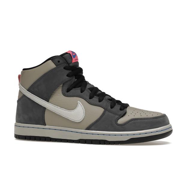 Nike ナイキ メンズ エスビー スニーカー Nike SB Dunk High Pro Medium Grey Pink 【US_12(30.0cm) 】の画像