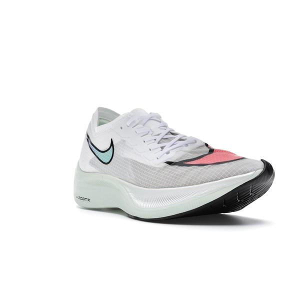 Nike ナイキ メンズ ズームエックス スニーカー Nike ZoomX Vaporfly Next% White Hyper Jade Flash Crimson 【US_M_4.5 】の画像