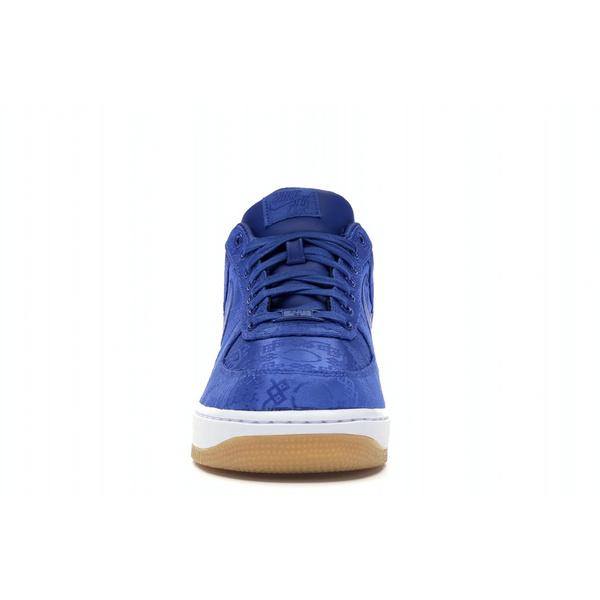 Nike ナイキ メンズ エアフォース スニーカー Nike Air Force 1 Low 【US_4.5(23.5cm) 】 CLOT Blue Silk｜asty-shop2｜04