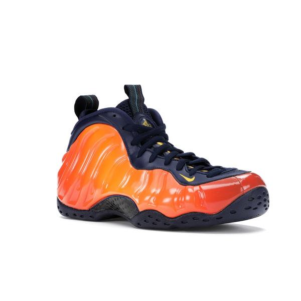Nike ナイキ メンズ フォームポジット スニーカー Nike Air Foamposite One Blue Void Rugged Orange 【US_10(28.0cm) 】の画像
