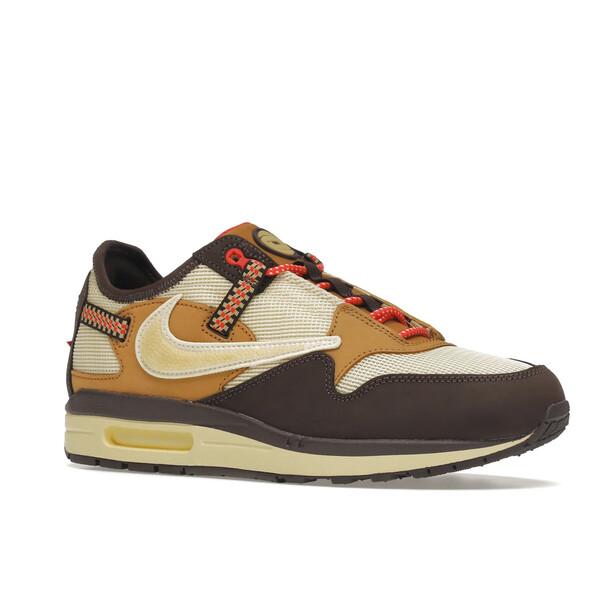 Nike ナイキ メンズ エアマックス スニーカー Nike Air Max 1 Travis Scott Cactus Jack Baroque Brown 【US_5(23.0cm) 】の画像
