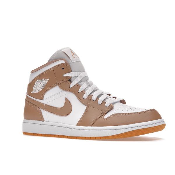 Jordan ジョーダン メンズ - スニーカー Jordan 1 Mid 【US_10.5(28.5cm) 】 Tan Gum｜asty-shop2｜02